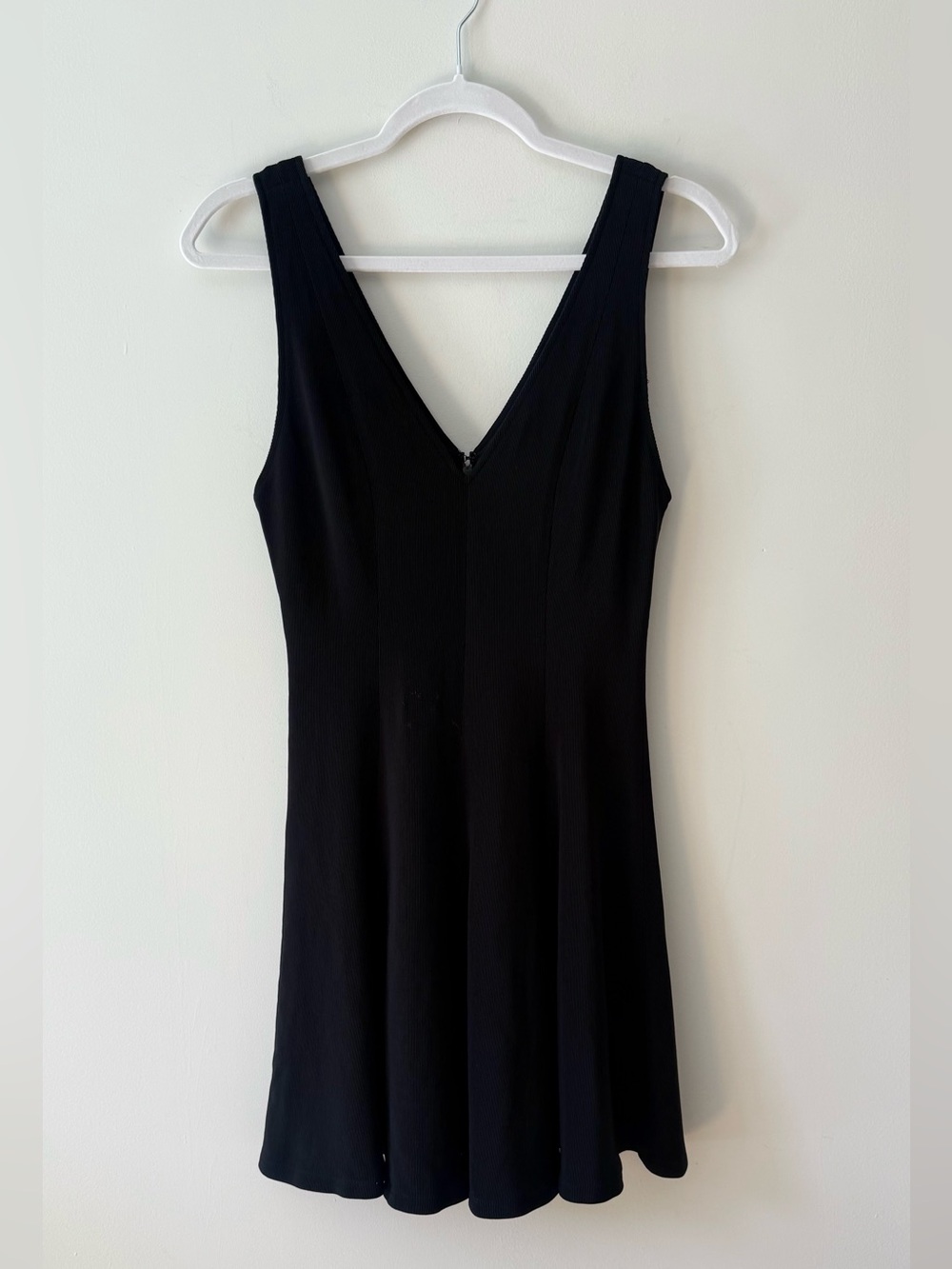 Alison Olivia Deep V Draped Sexy Mini Dress